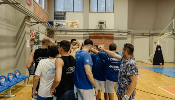 Η πρώτη προπόνηση της σεζόν